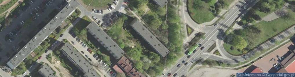 Zdjęcie satelitarne Pośrednictwo Ubezpieczeniowe