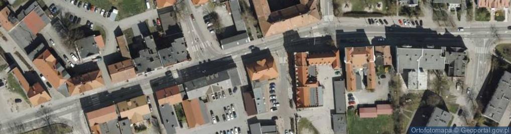 Zdjęcie satelitarne Pośrednictwo Ubezpieczeniowe