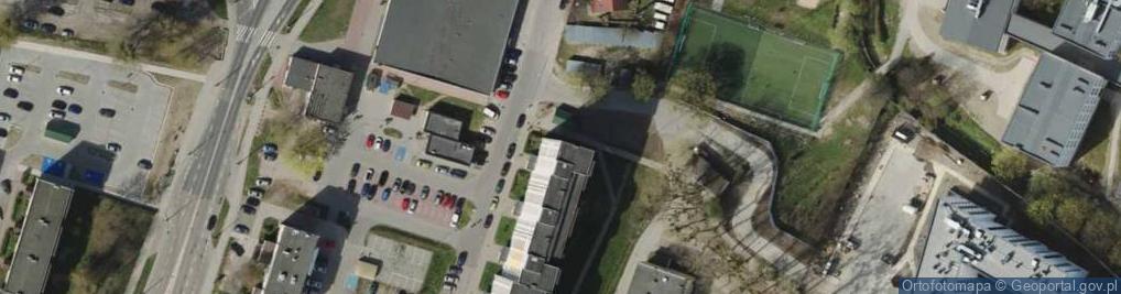 Zdjęcie satelitarne Pośrednictwo Ubezpieczeniowe