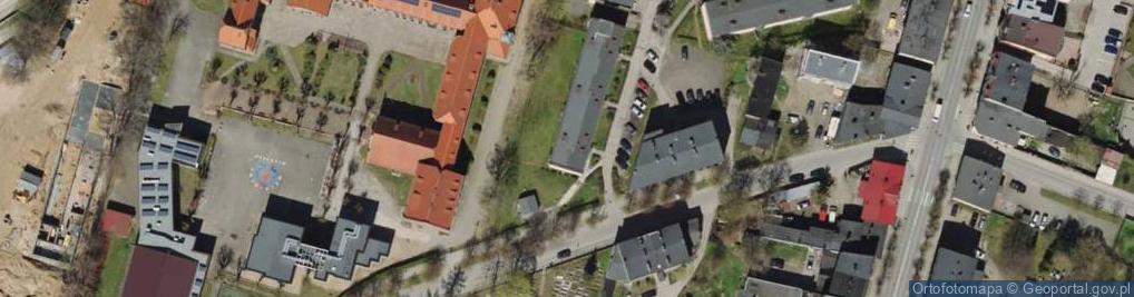 Zdjęcie satelitarne Pośrednictwo Ubezpieczeniowe