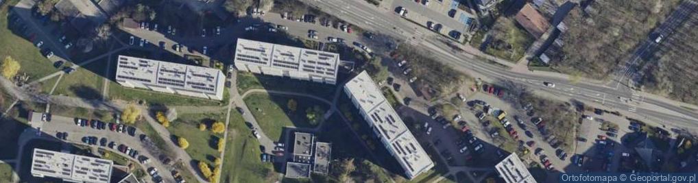 Zdjęcie satelitarne Pośrednictwo Ubezpieczeniowe