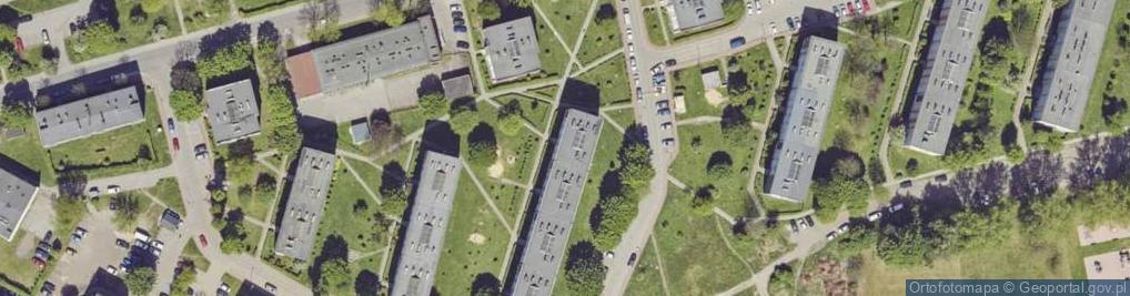 Zdjęcie satelitarne Pośrednictwo Ubezpieczeniowe