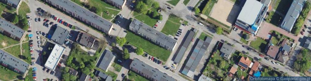 Zdjęcie satelitarne Pośrednictwo Ubezpieczeniowe