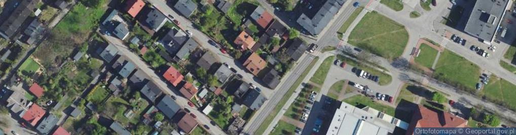 Zdjęcie satelitarne Pośrednictwo Ubezpieczeniowe