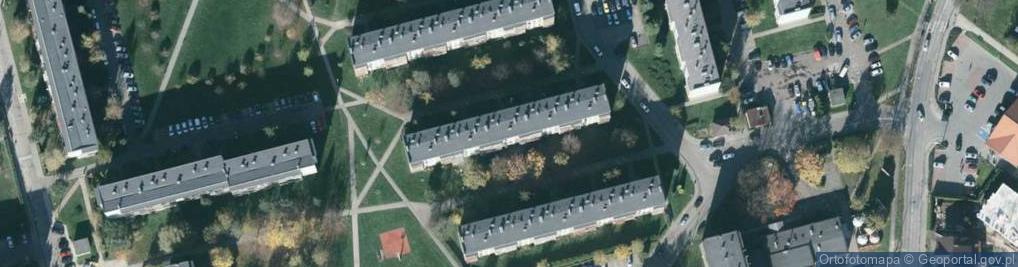 Zdjęcie satelitarne Pośrednictwo Ubezpieczeniowe