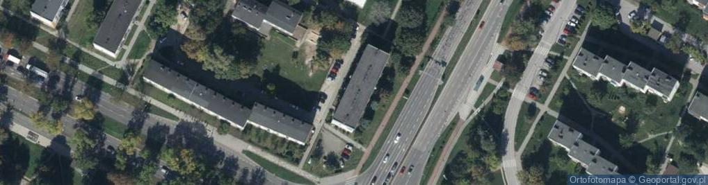 Zdjęcie satelitarne Pośrednictwo Ubezpieczeniowe