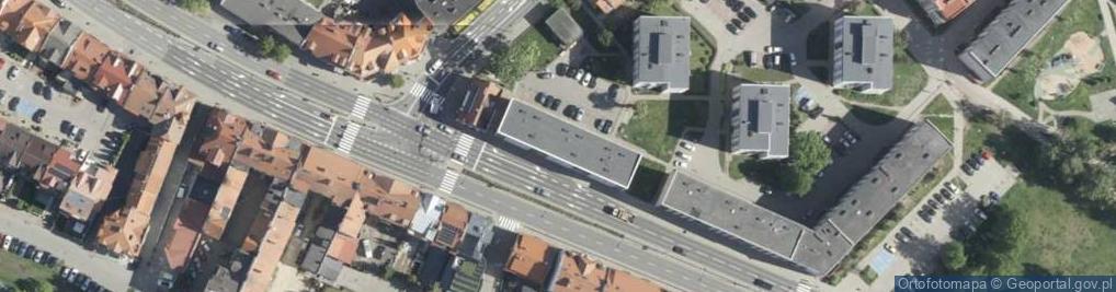 Zdjęcie satelitarne Pośrednictwo Ubezpieczeniowe