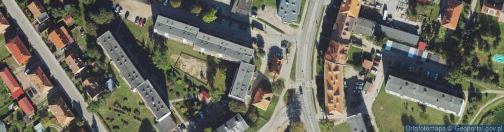 Zdjęcie satelitarne Pośrednictwo Ubezpieczeniowe