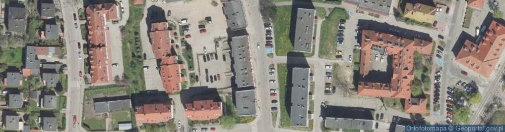Zdjęcie satelitarne Pośrednictwo Ubezpieczeniowe