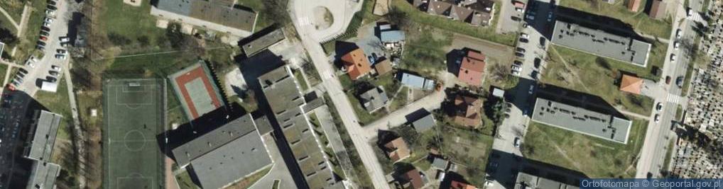 Zdjęcie satelitarne Pośrednictwo Ubezpieczeniowe