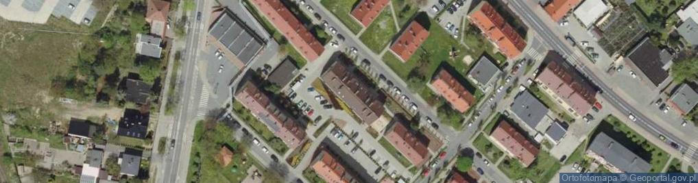 Zdjęcie satelitarne Pośrednictwo Ubezpieczeniowe