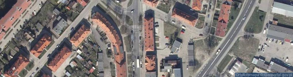 Zdjęcie satelitarne Pośrednictwo Ubezpieczeniowe