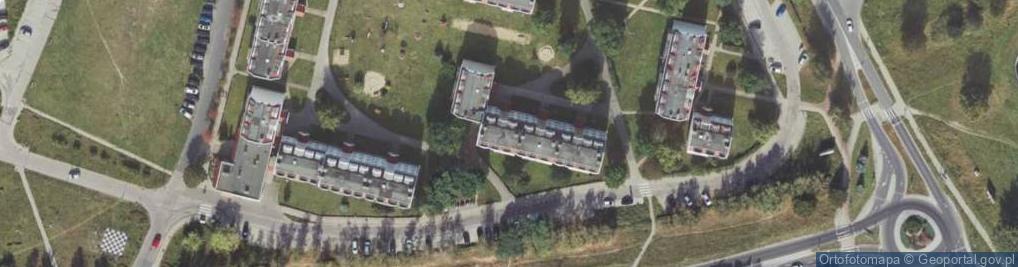 Zdjęcie satelitarne Pośrednictwo Ubezpieczeniowe