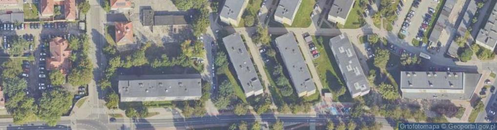 Zdjęcie satelitarne Pośrednictwo Ubezpieczeniowe