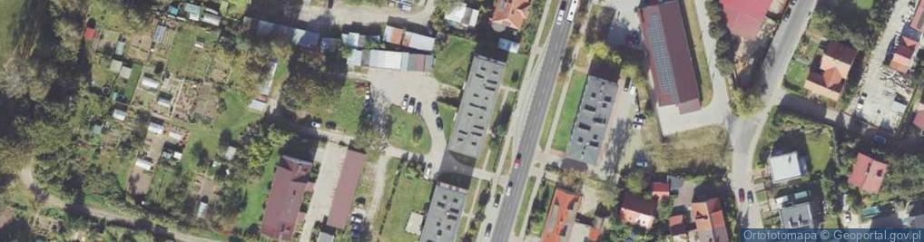 Zdjęcie satelitarne Pośrednictwo Ubezpieczeniowe
