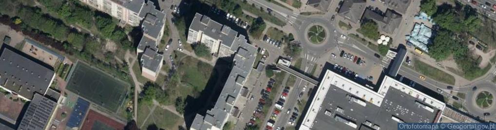 Zdjęcie satelitarne Pośrednictwo Ubezpieczenowe Kosik Jerzy