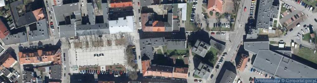 Zdjęcie satelitarne Pośrednictwo Ubezpieczniowe Gospodarek Alina
