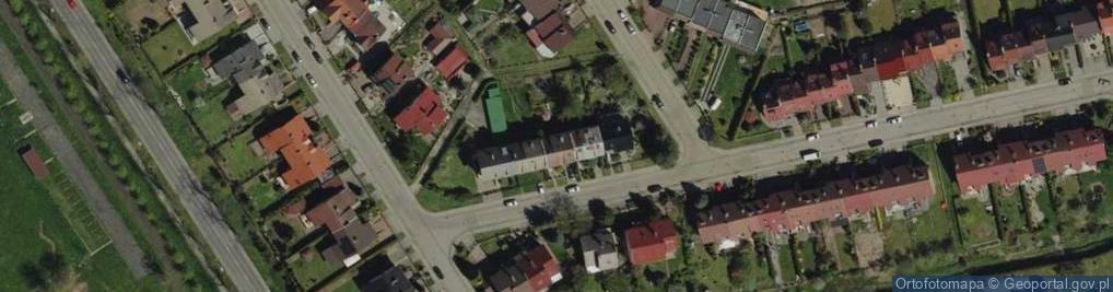 Zdjęcie satelitarne Pośrednictwo Usług Finansowych