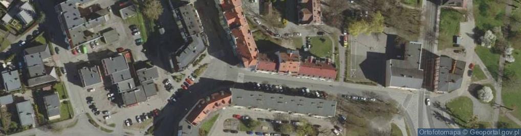 Zdjęcie satelitarne Pośrednictwo w Sprzedaży Gier Liczbowych Handel Artykułami Spożywczymi i Przemysłowymi