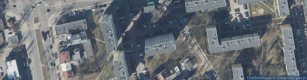 Zdjęcie satelitarne Pośrednictwo w Ubezpieczeniach Krystyna Orwat Płużka