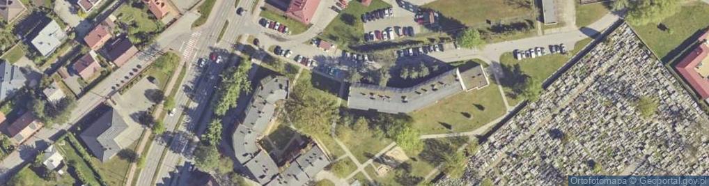 Zdjęcie satelitarne Pośrednictwo w Usługach Ubezpieczeniowych Skowron Alicja