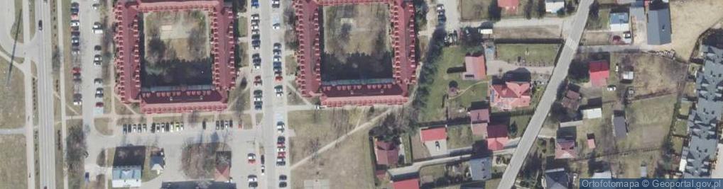 Zdjęcie satelitarne Pośrednictwo w Usługach Ubezpieczeniowych Wiącek Beata