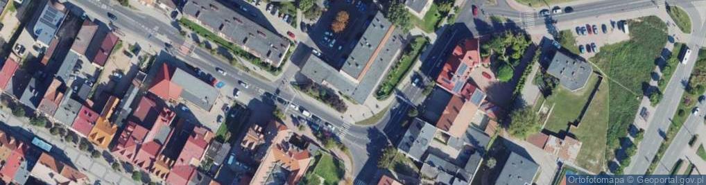 Zdjęcie satelitarne Pośrednik Ubezpieczeniowy Ryszard Wybrański