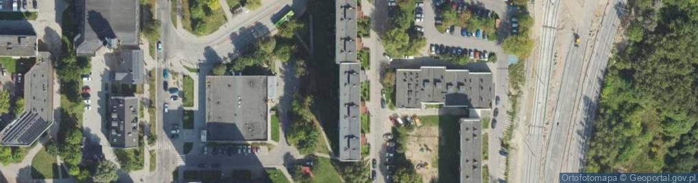 Zdjęcie satelitarne Pośrenictwo Ubezpieczeniowe Jacek Bąkowski