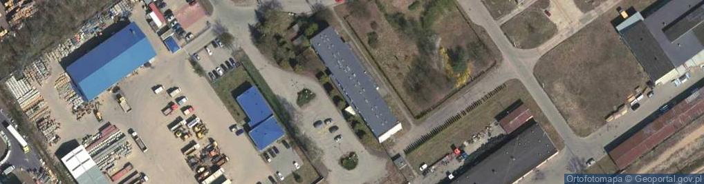 Zdjęcie satelitarne Poszukiwania Nafty i Gazu Sp. z o.o. Jasło Oddział w Wołominie