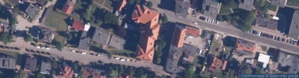 Zdjęcie satelitarne Powiat Sławieński