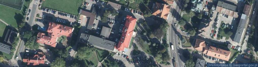 Zdjęcie satelitarne Powiat Tomaszowski