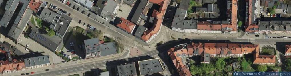Zdjęcie satelitarne Powiatowa Stacja Sanitarno Epidemiologiczna w Bytomiu