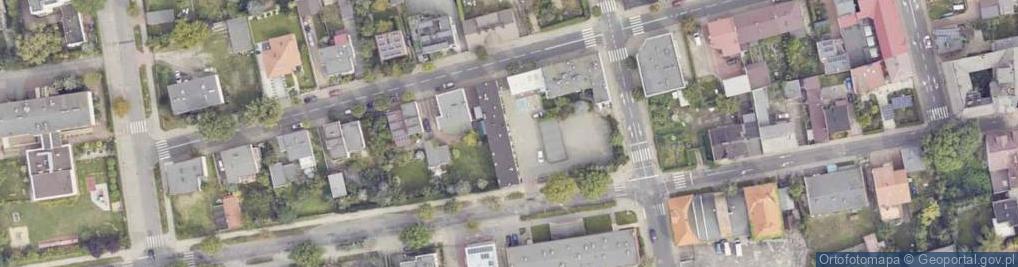 Zdjęcie satelitarne Powiatowa Stacja Sanitarno Epidemiologiczna w Koninie