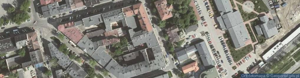 Zdjęcie satelitarne Powiatowa Stacja Sanitarno Epidemiologiczna w Krakowie