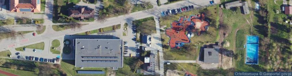Zdjęcie satelitarne Powiatowa Stacja Sanitarno Epidemiologiczna w Miechowie