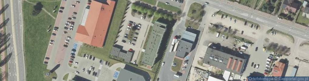 Zdjęcie satelitarne Powiatowa Stacja Sanitarno Epidemiologiczna w Ostrołęce