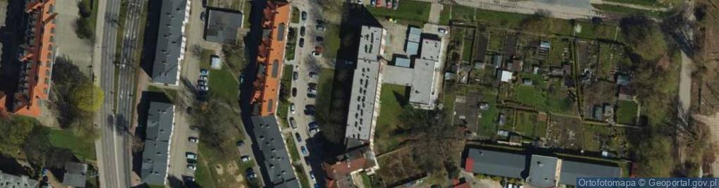 Zdjęcie satelitarne Powiatowa Stacja Sanitarno Epidemiologiczna w Słupsku