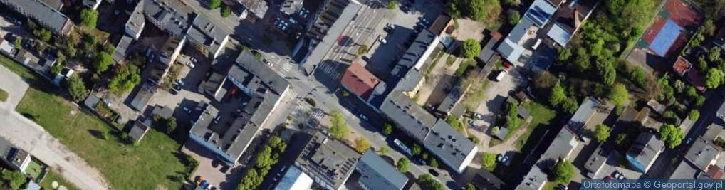 Zdjęcie satelitarne Powiatowa Stacja Sanitarno Epidemiologiczna w Zduńskiej Woli