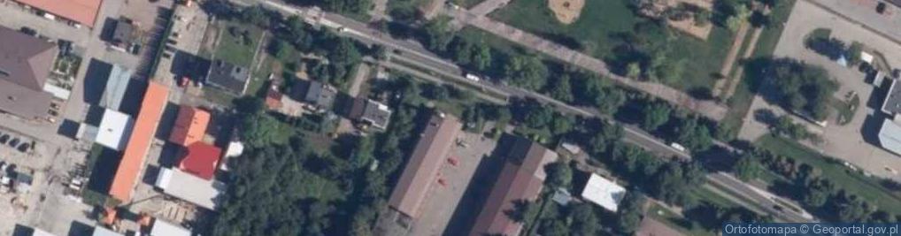 Zdjęcie satelitarne Powiatowe Centrum Kształcenia Ustawicznego i Praktycznego Szkoła Policealna Dla Dorosłych