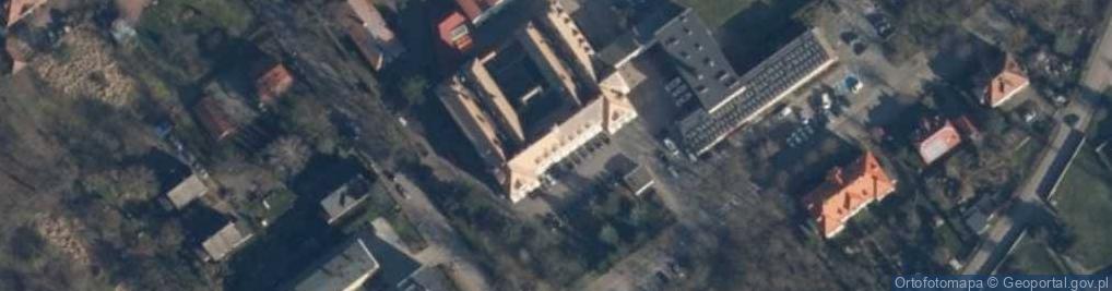 Zdjęcie satelitarne Powiatowe Centrum Pomocy Rodzinie Drawsko Pomorskie