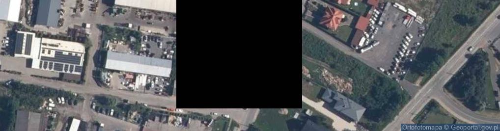 Zdjęcie satelitarne Powiatowe Centrum Pomocy Rodzinie w Szydłowcu