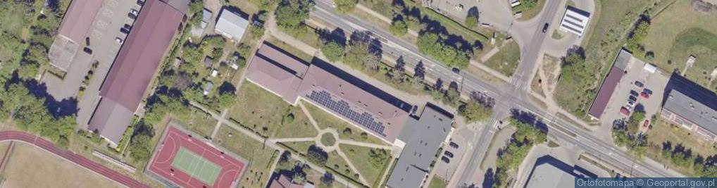 Zdjęcie satelitarne Powiatowe Centrum Pomocy Rodzinie