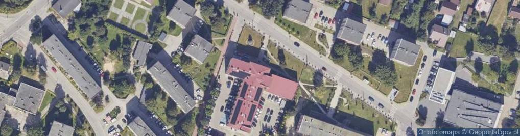 Zdjęcie satelitarne Powiatowe Stowarzyszenie Producentów Trzody Chlewnej we Włoszczowie
