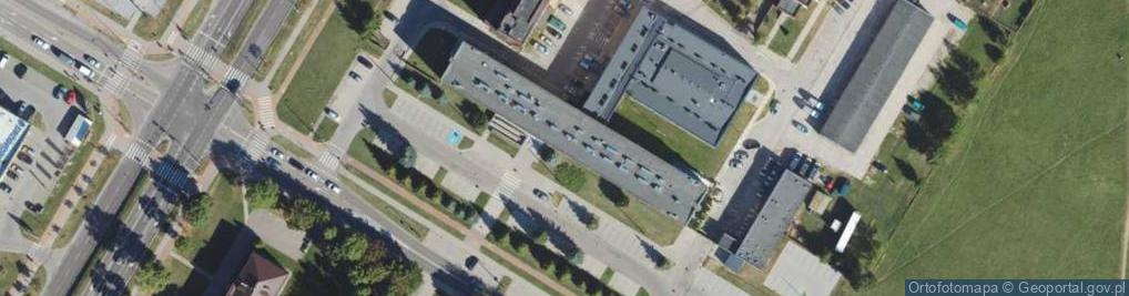 Zdjęcie satelitarne Powiatowe Zrzeszenie Ludowe Zespoły Sportowe w Suwałkach