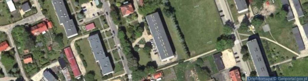 Zdjęcie satelitarne Powiatowy Dom Dziecka w Reszlu
