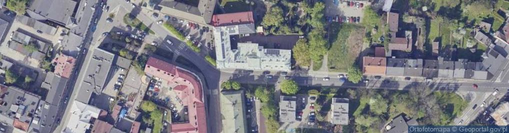 Zdjęcie satelitarne Powiatowy Dom Pomocy Społecznej Pogodna Jesień