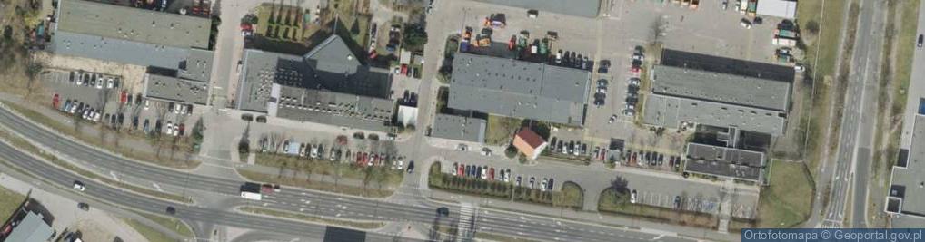 Zdjęcie satelitarne Powiatowy Inspektorat Nadzoru Budowlanego Miasto Zielona Góra