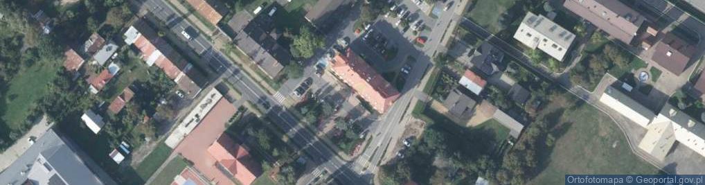 Zdjęcie satelitarne Powiatowy Inspektorat Nadzoru Budowlanego w Janowie Lubelskim