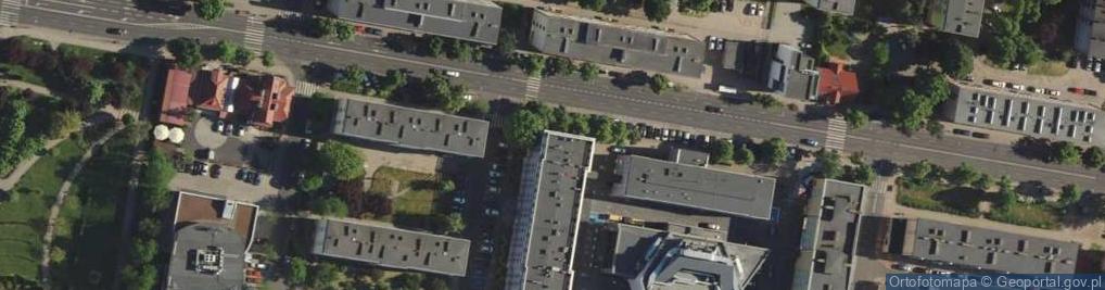 Zdjęcie satelitarne Powiatowy Inspektorat Nadzoru Budowlanego w Koninie