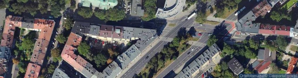 Zdjęcie satelitarne Powiatowy Inspektorat Nadzoru Budowlanego w Krakowie